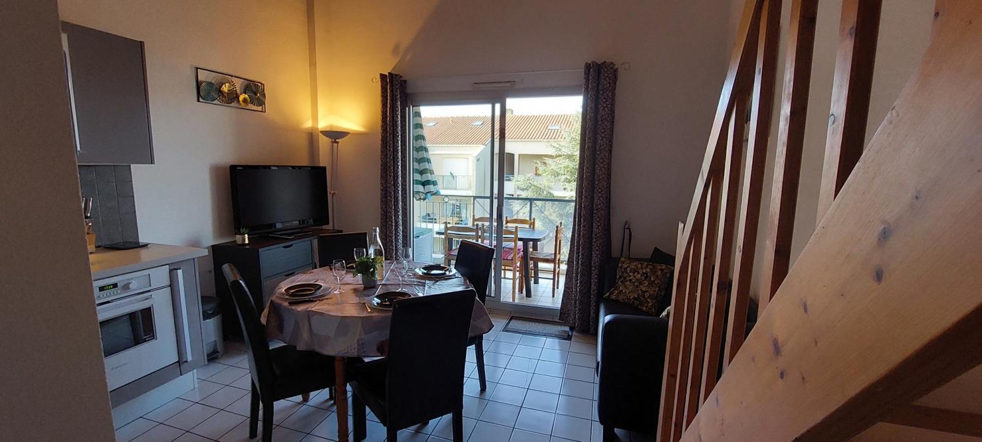 Appartement Au Calme Avec Piscine Et Parking Dans Residence Securisee Saint-Jean-de-Monts Exterior photo